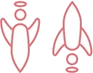Angel and Rocket
