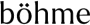 Böhme