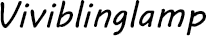 Viviblinglamp