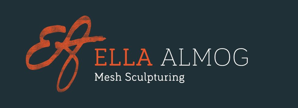 Ella Almog - Wire Mesh Sculptures