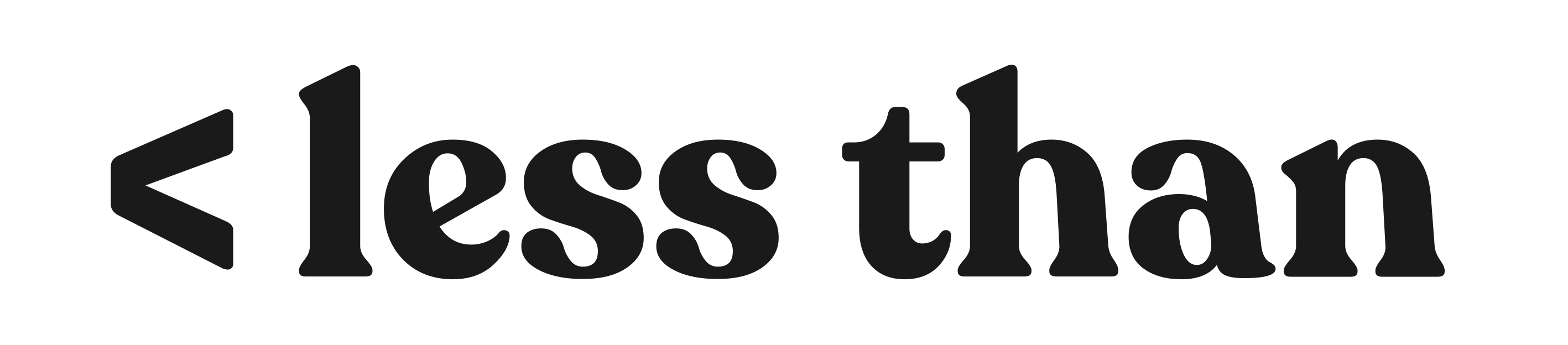Less Than