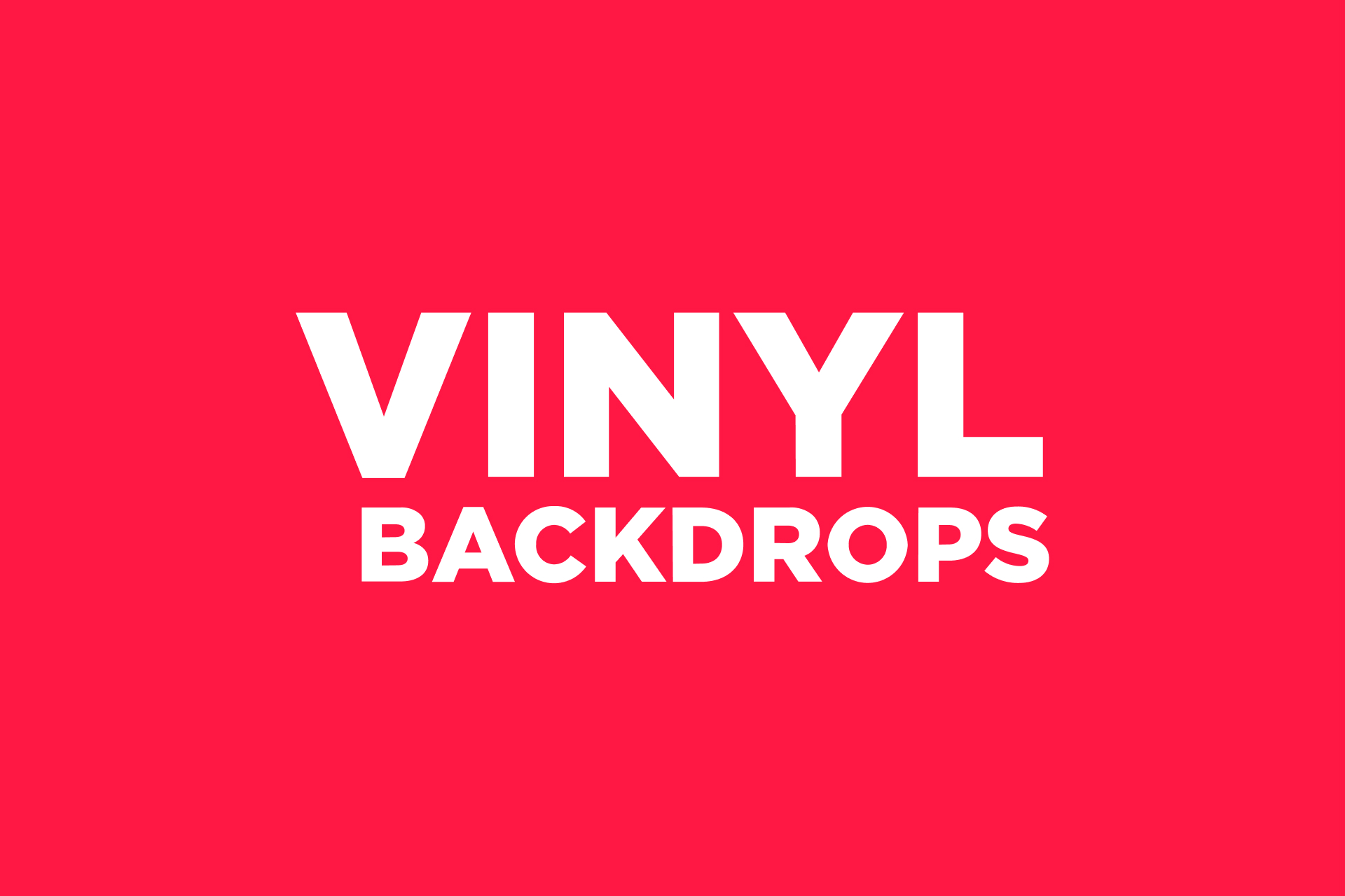 Vinyl Backdrops
